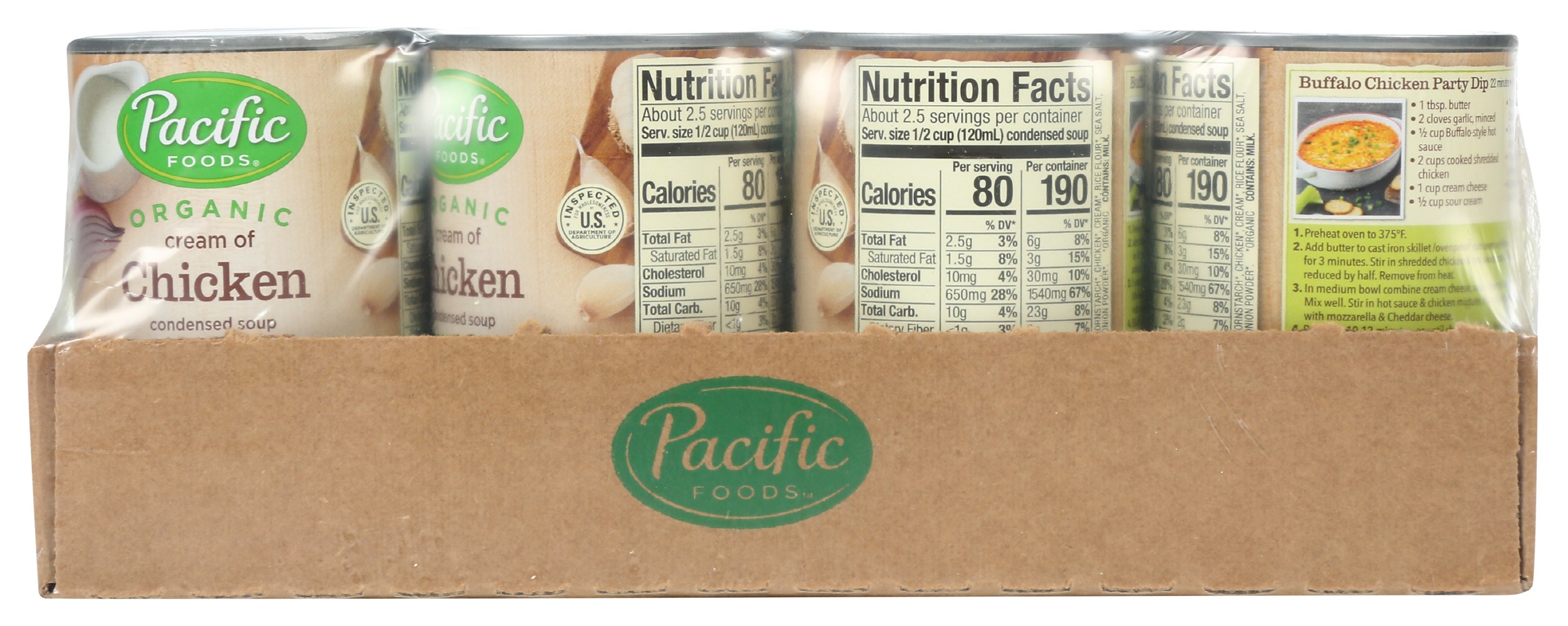  Pacific Foods Organic Cream of Chicken Soup, 10.5 oz