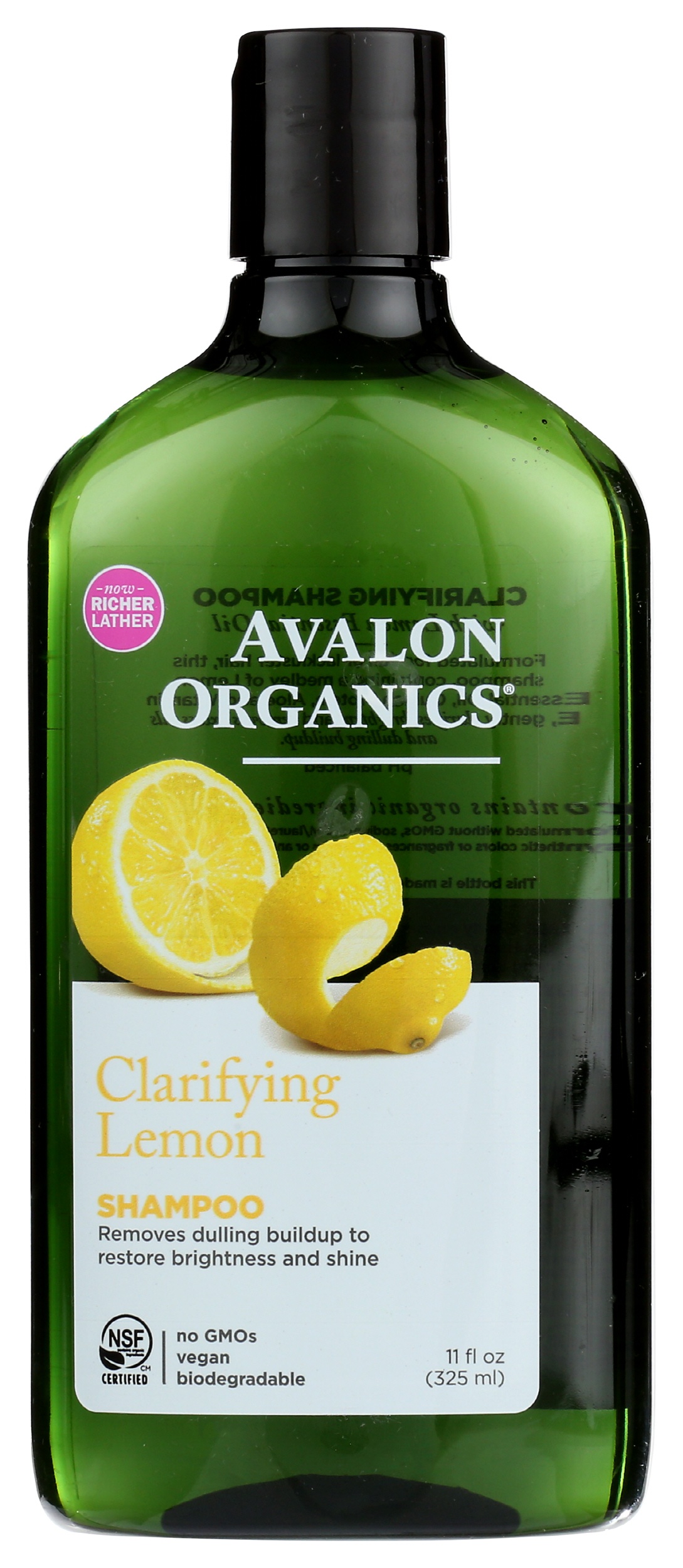 Avalon Organics Clarifying Lemon Shampoo Carewell