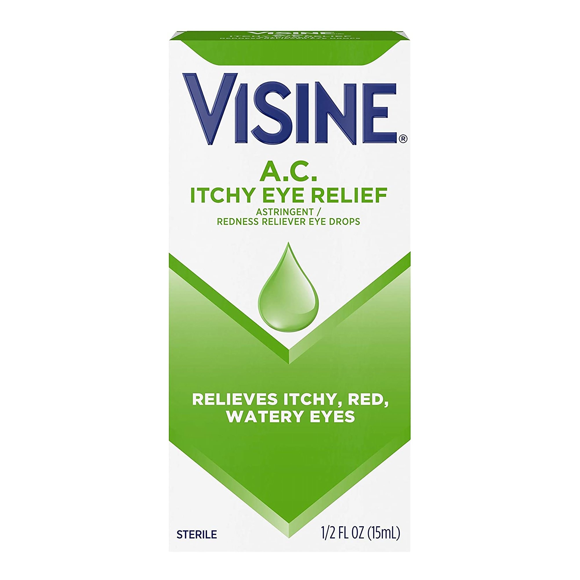 Visine AC Itchy Eye Relief Eye Drops Carewell