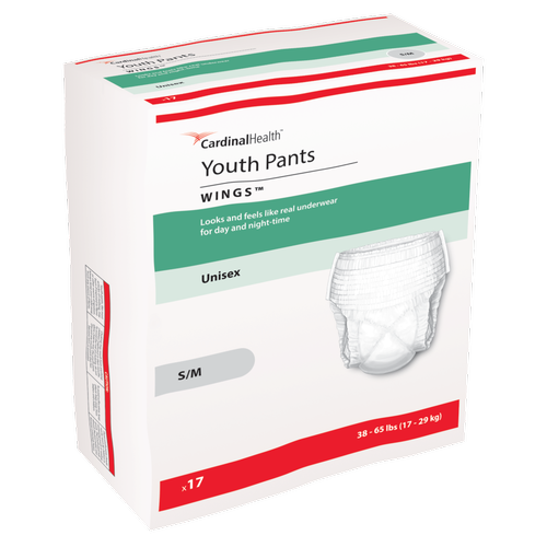 Cardinal Health Youth Pants, Pull Up Diaper - Medium, 38-65 Lbs, 17 Count,  1 Pack : Target