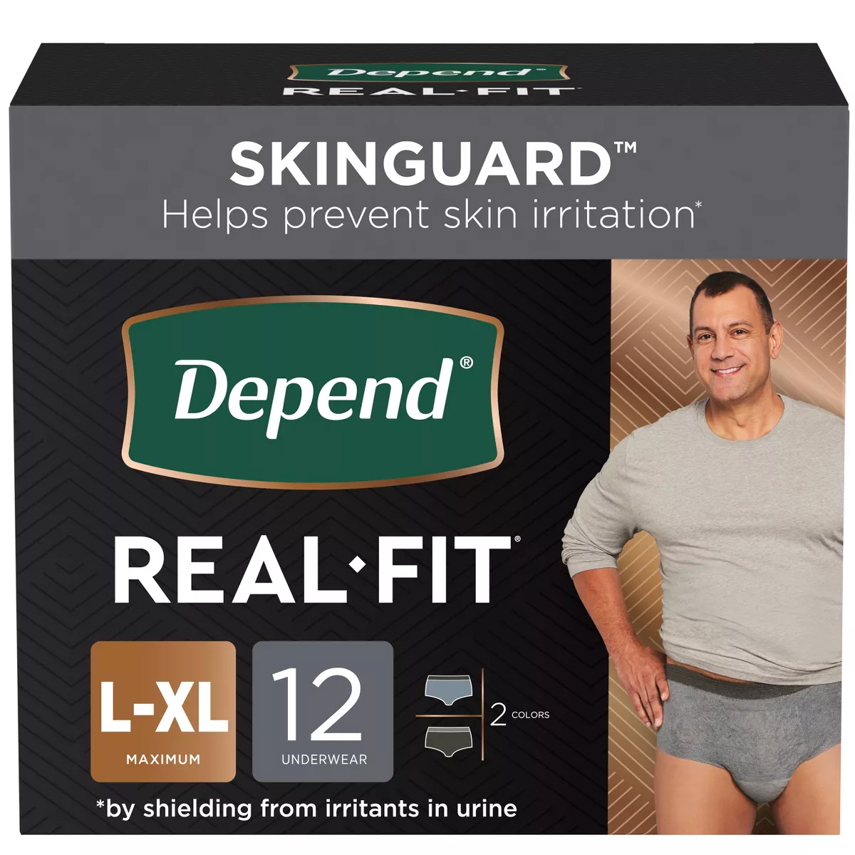 Depend Underwear, Maximum, Large, Stock Up Pack 40 Ea, Adult Incontinence  Products