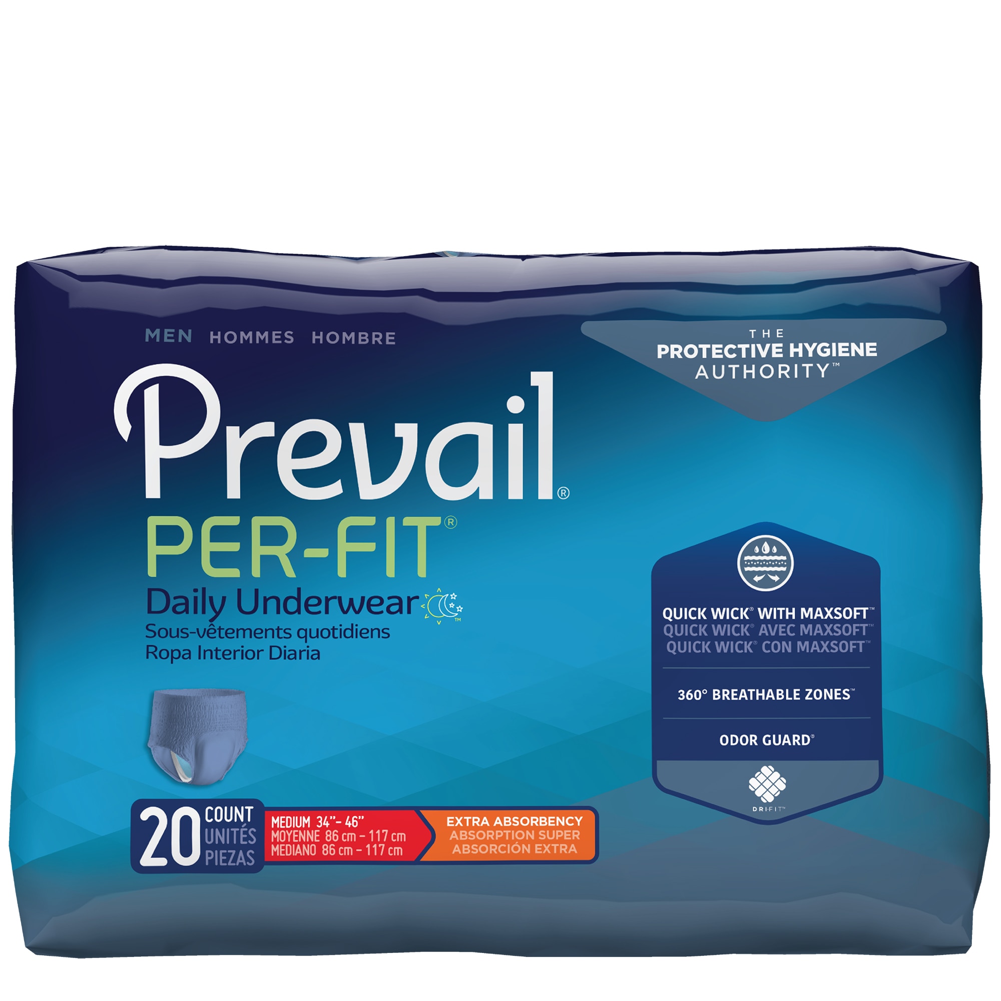 Prevail Daily (Classic) For Women Adult Incontinence Pullup Diaper