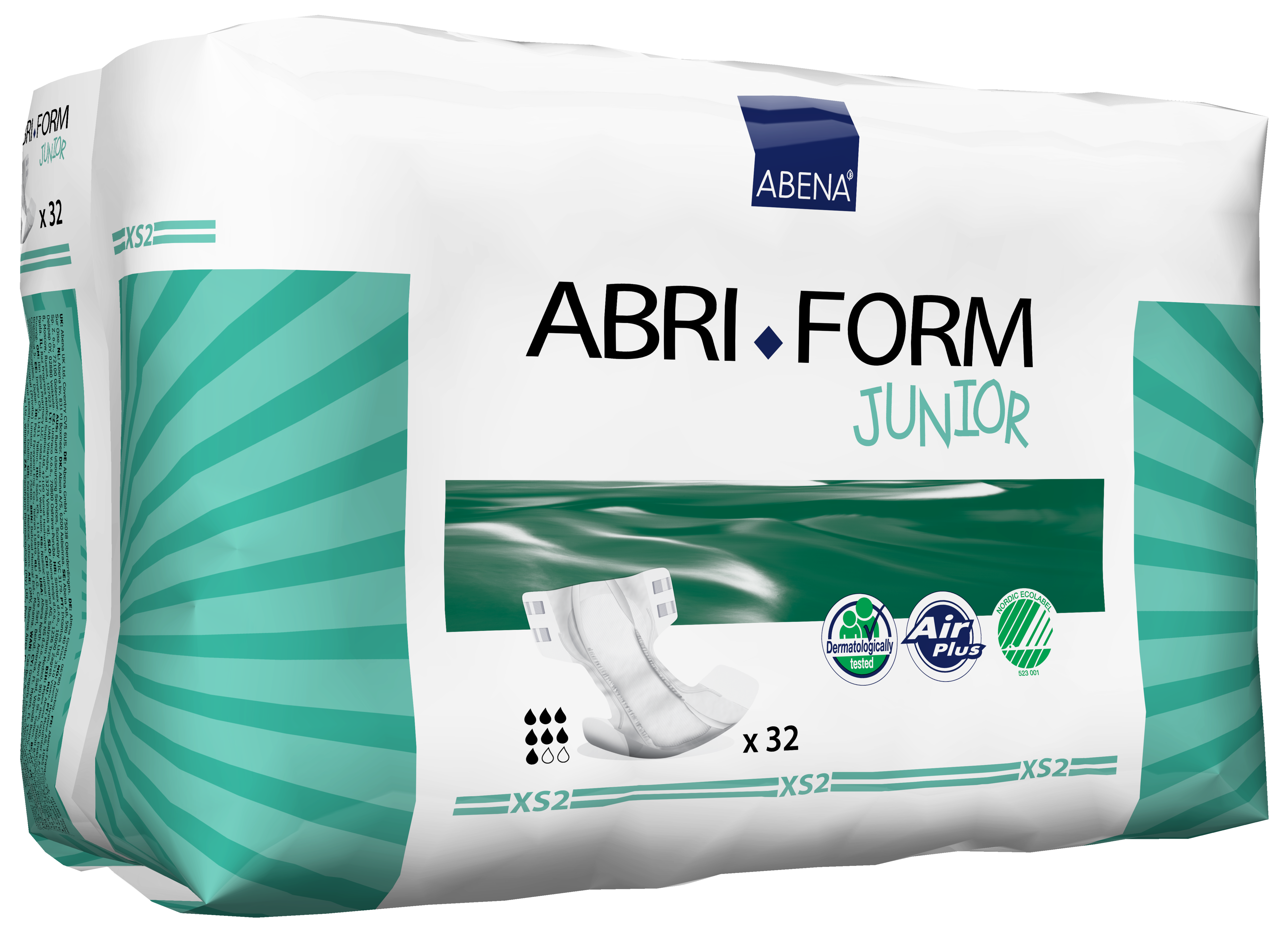 Abena Abri-Form Junior Diapers with Tabs, XS2 | Carewell