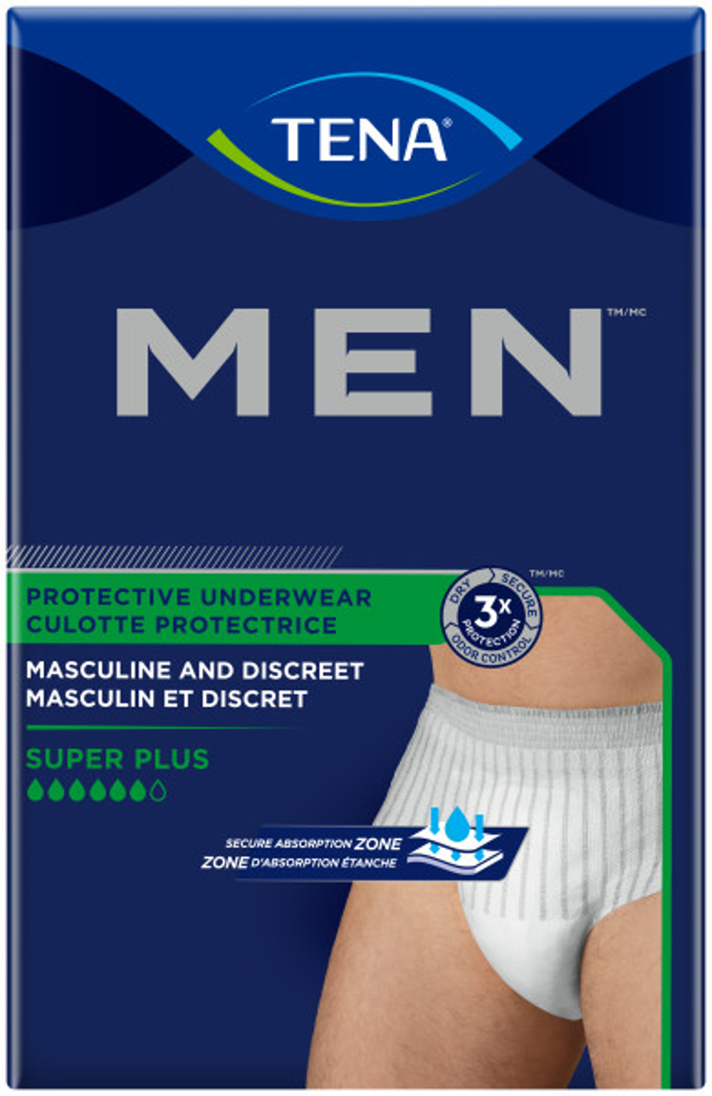 Tena Stylish Incontinence Underwear, Super Plus Absorbency, XL, 14 Count -  14 ea