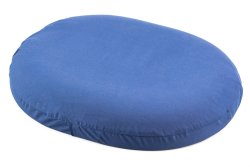 McKesson Coccyx Support Seat Cushion - Compressed, Foam, Blue