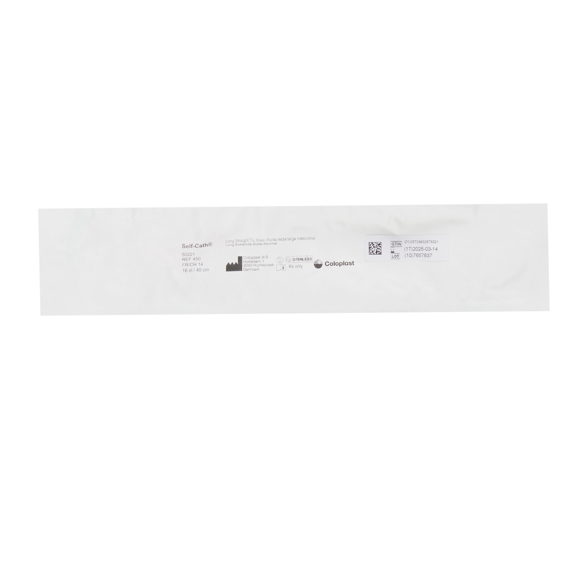 Bard Red Rubber Nelaton Tip Intermittent Catheter, 16