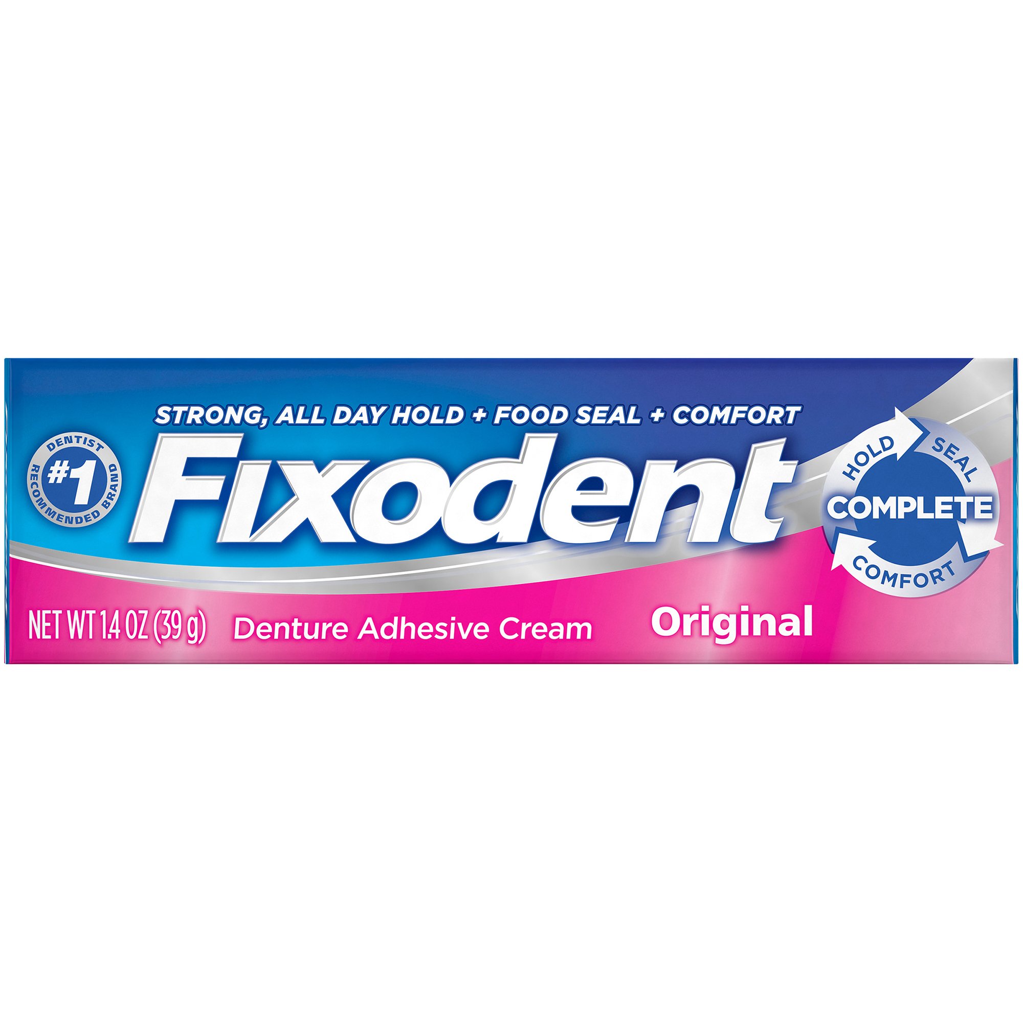 Fixodent Original Secure Denture Adhesive Cream, 0.75 oz 