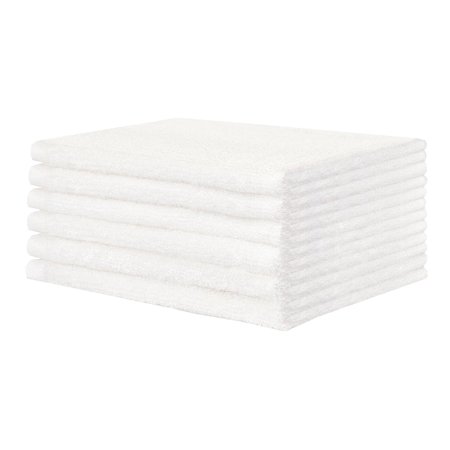 Medline Classic Cotton Terry Washcloths, 12 x 12