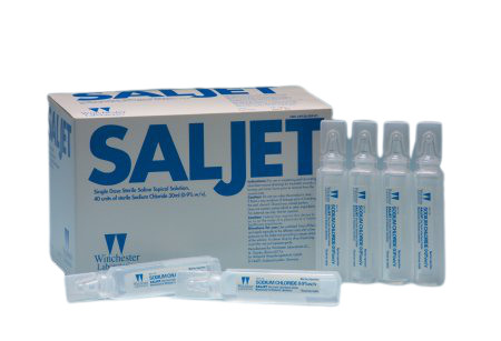 Solution saline Saljet pour irrigation, flacon plastique