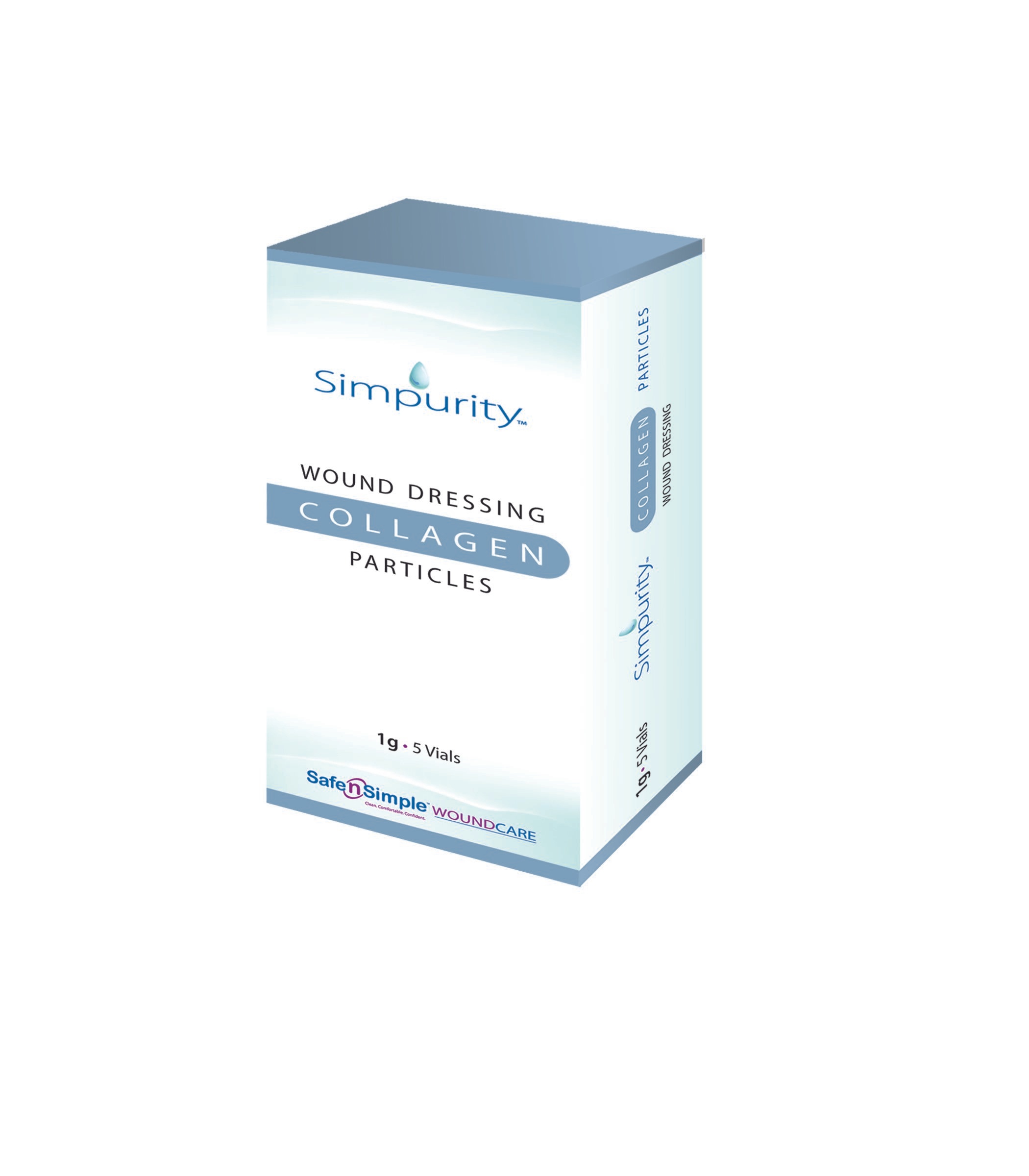 simpurity wound dressing alginate with antibacterial silver Simpurity Wound Dressing Alginate With Antibacterial Silver - Box of 10
