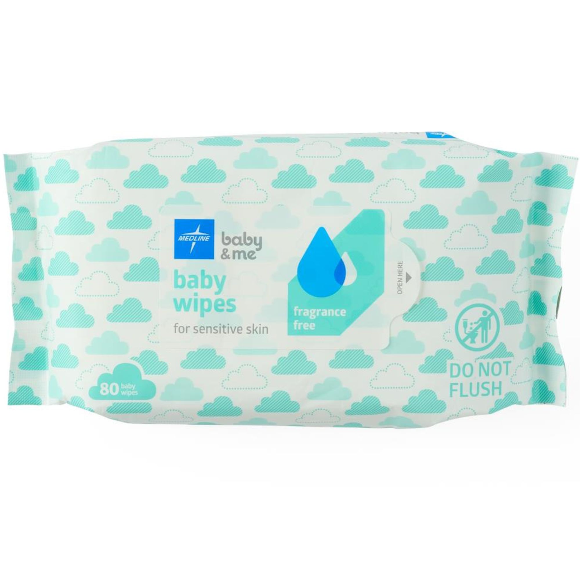 Medline AloeTouch Sensitive Fragrance Free Baby Wipes