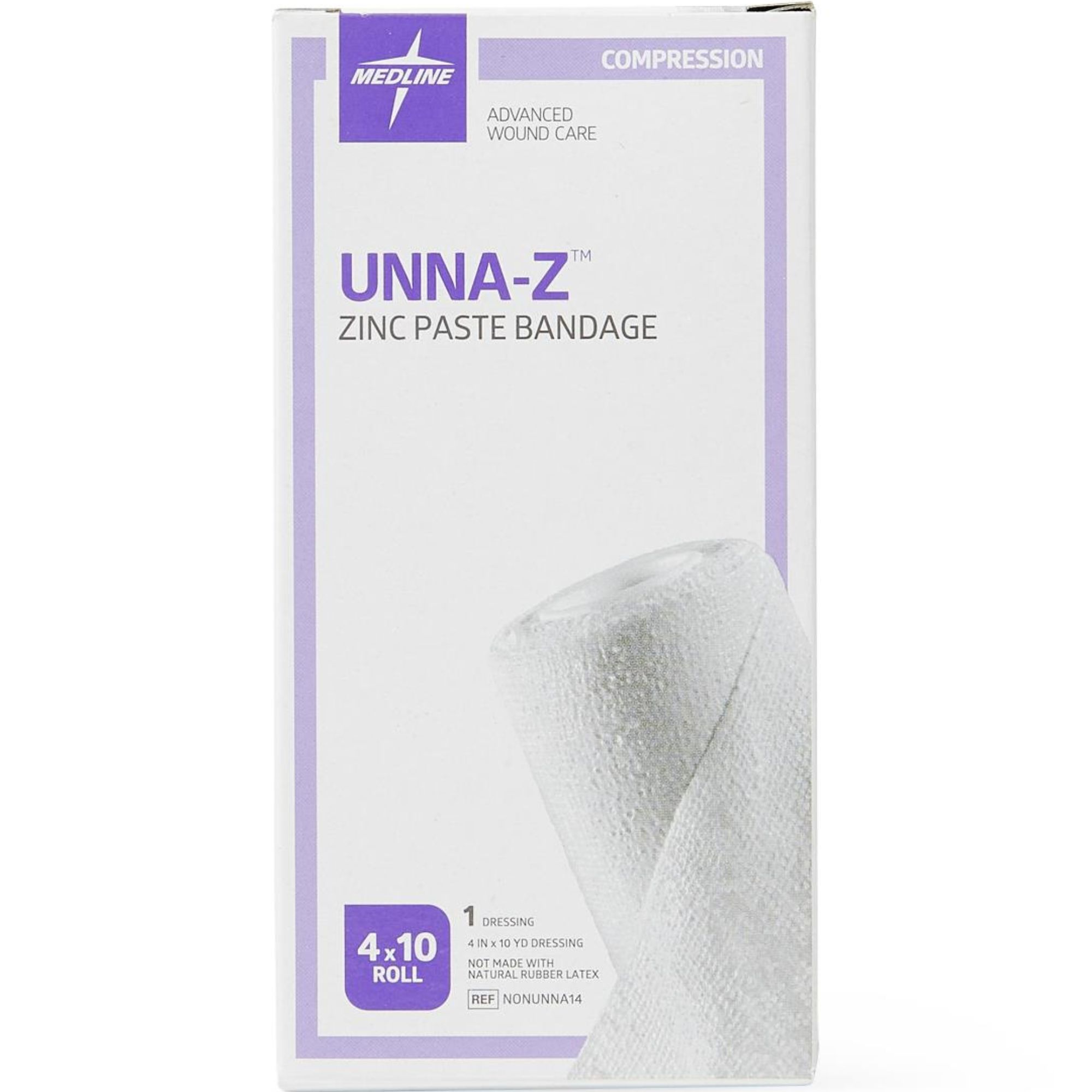 Medline Unna-Z Zinc Oxide Compression Bandage | Carewell