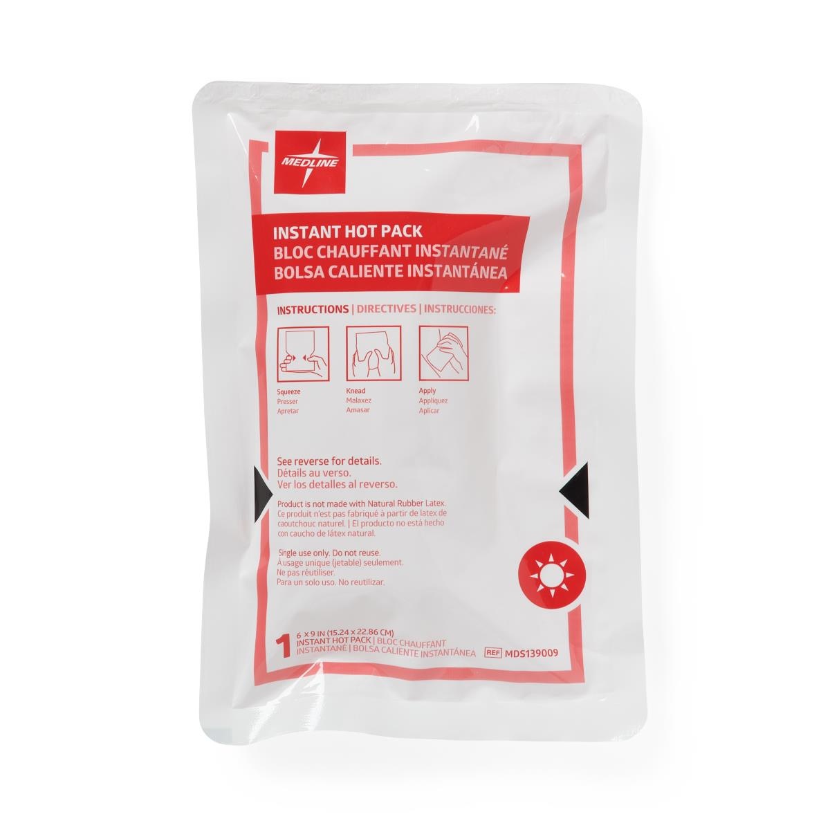 Cardinal Health Instant Hot Packs - Instant Hot Pack, Insulated, 6