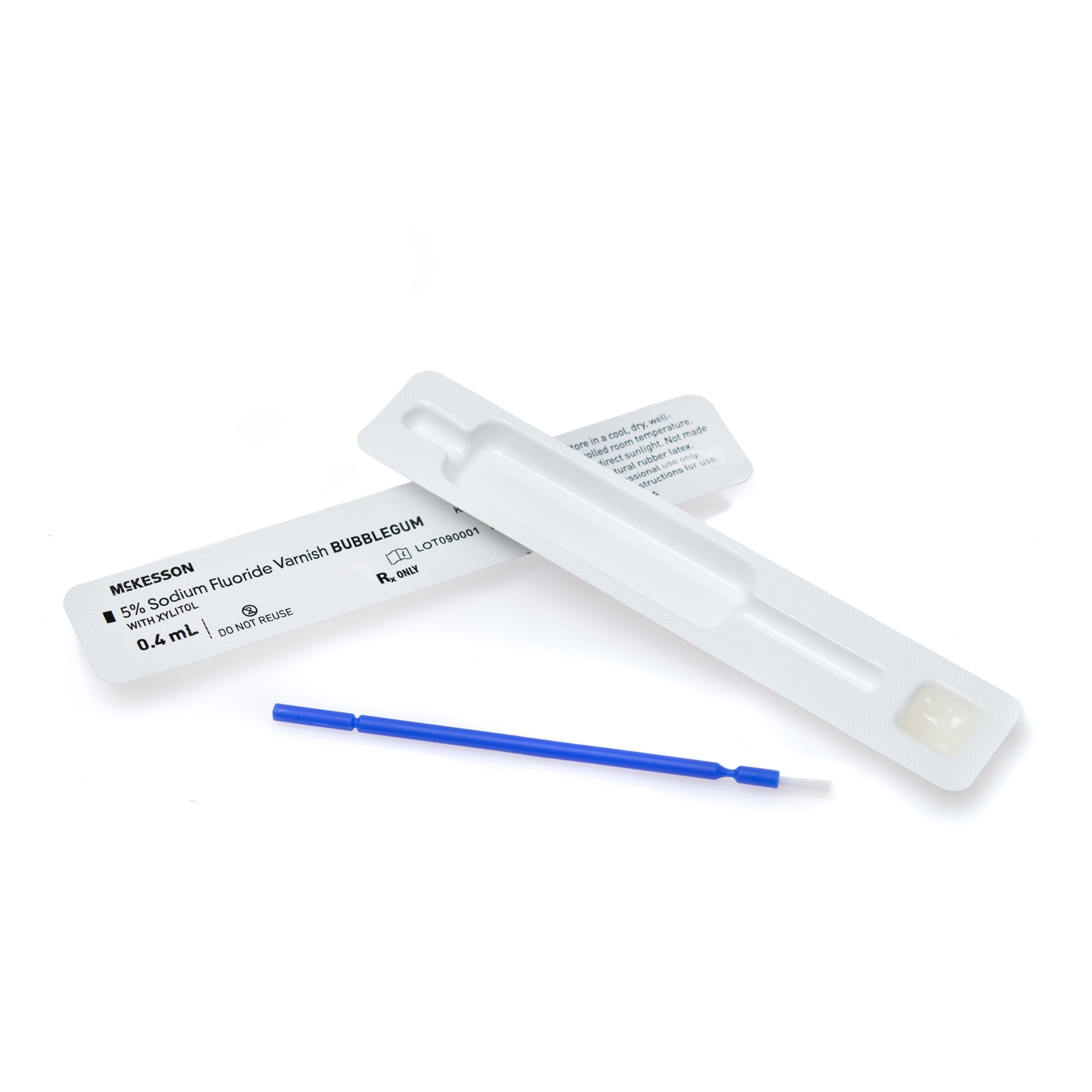 McKesson Sodium Fluoride Varnish, Bubblegum Flavor