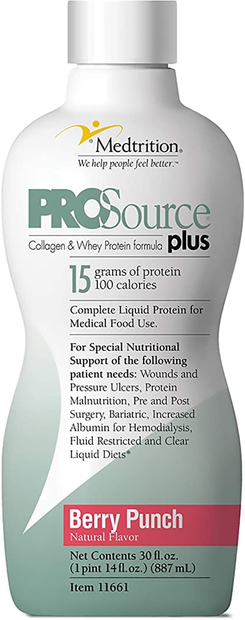 PROT Gold Liquid Collagen Protein 30oz Bottle / Berry