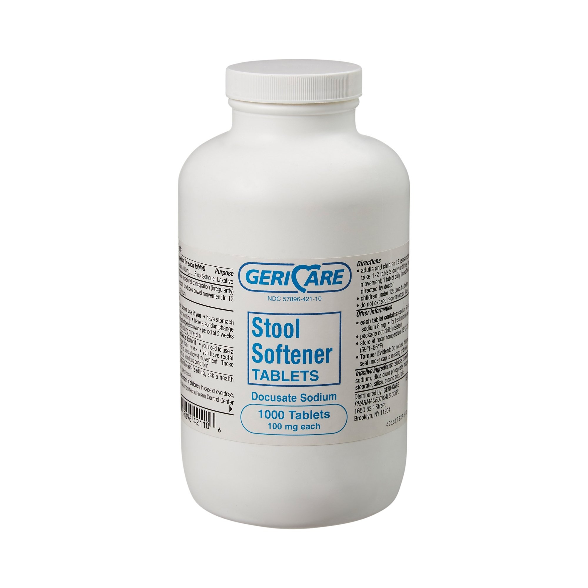 Geri-Care Stool Softener, 100 mg Strength