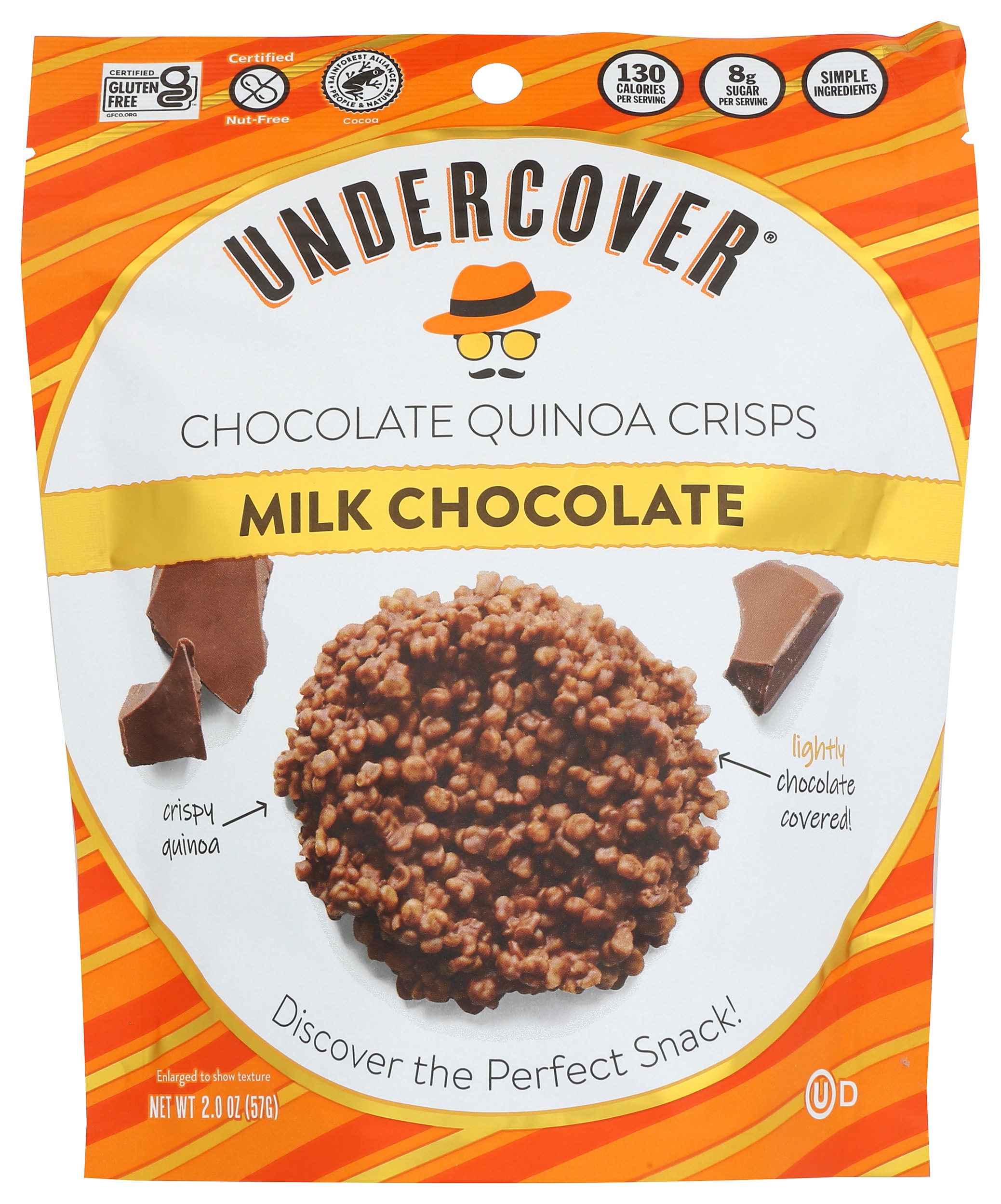 Save on Undercover Crispy Quinoa Dark Chocolate + Sea Salt Order