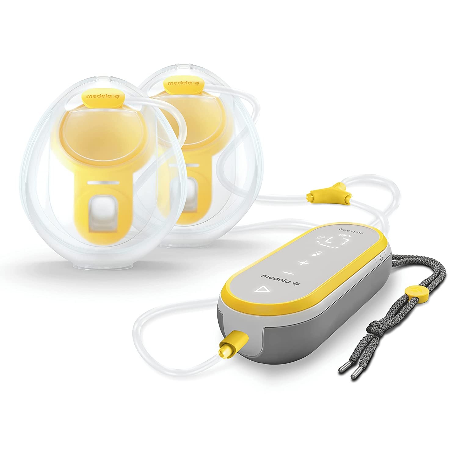 Medline Double Electric Breast Pump Kit with 6 Bottles