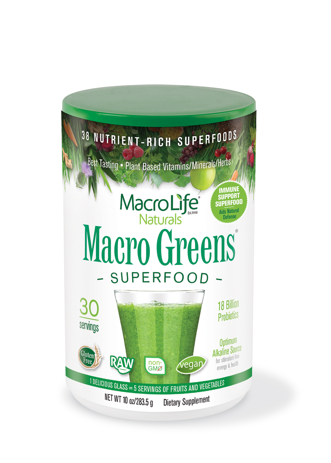 Macrolife Naturals Macro Greens Superfood