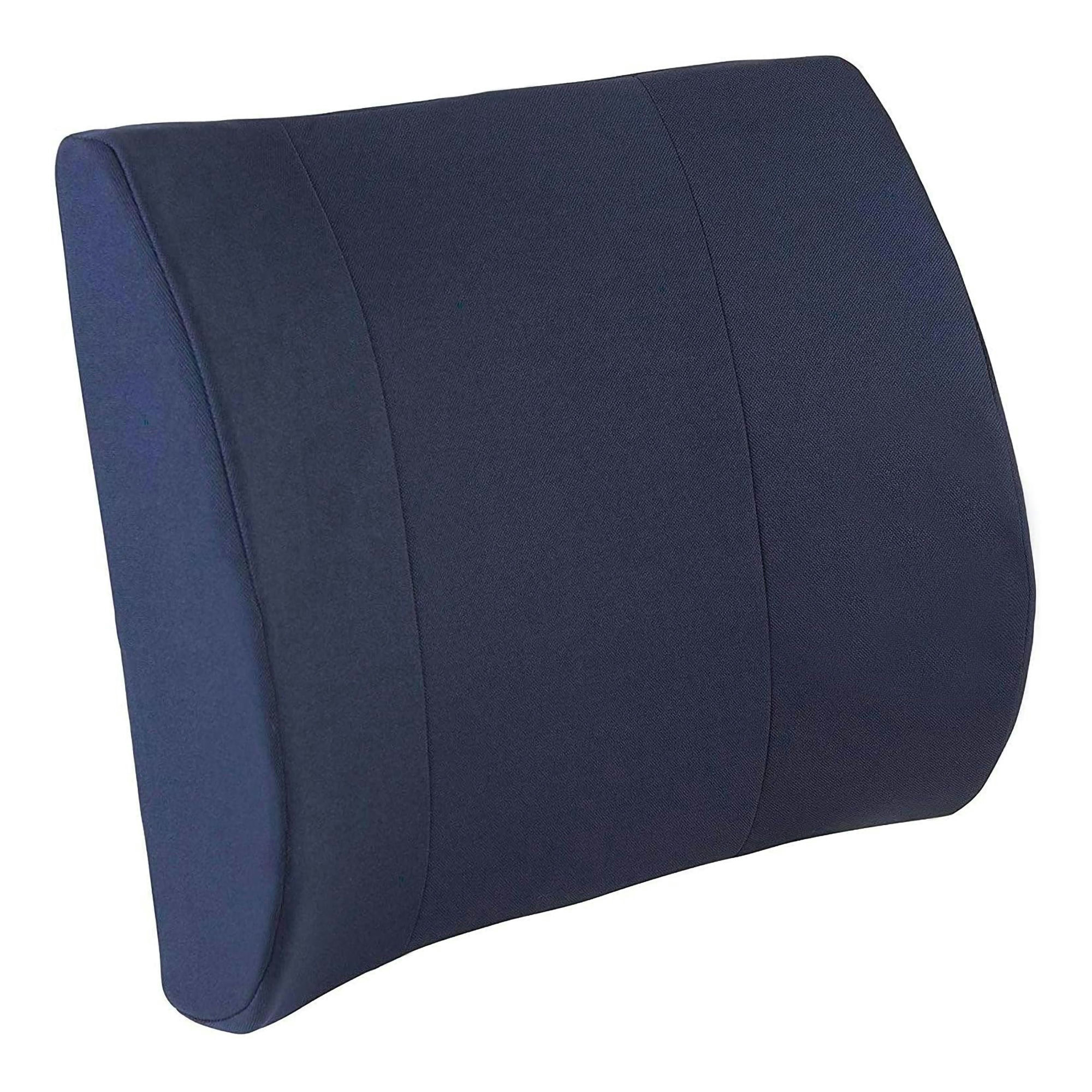 DMI Seat Cushion & Lumbar Support Pillow, Memory Foam, with Strap