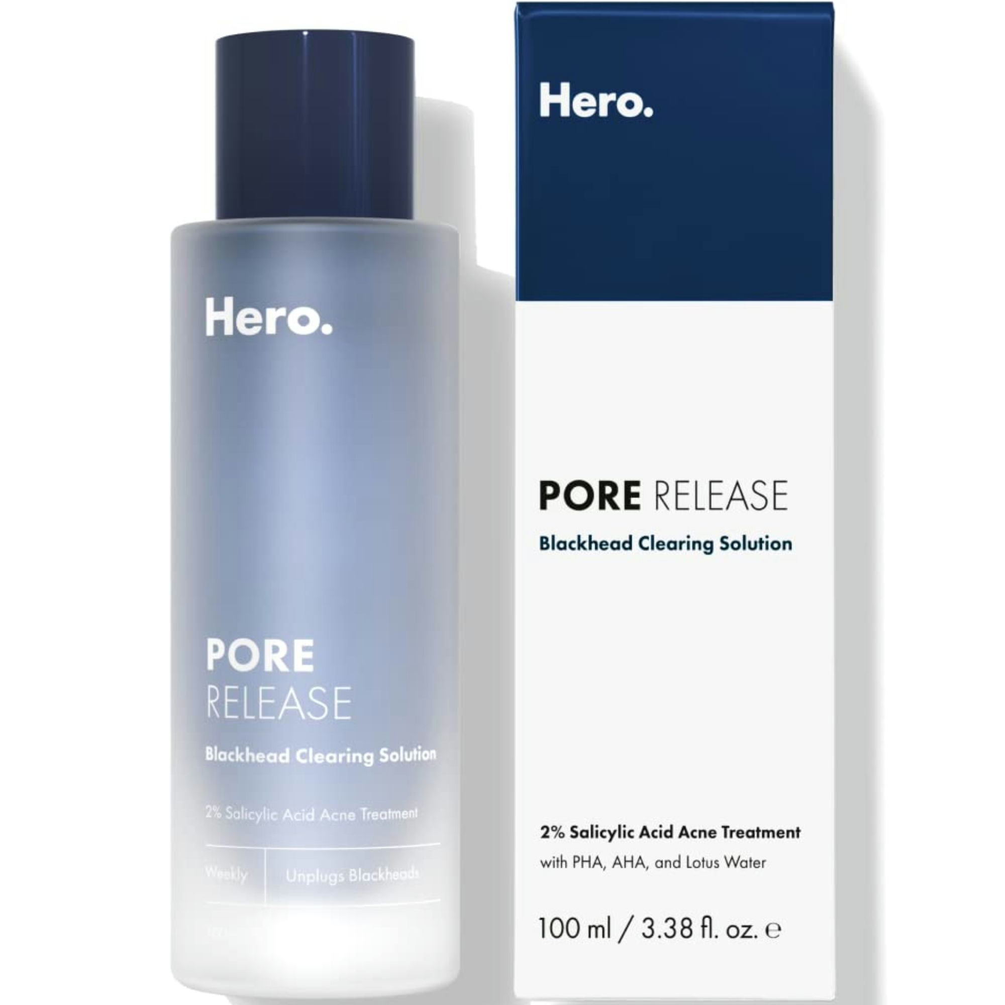 Hero Cosmetics Pore Release Blackhead Clearing Solution Size 3.38 oz | 1 Each | Carewell