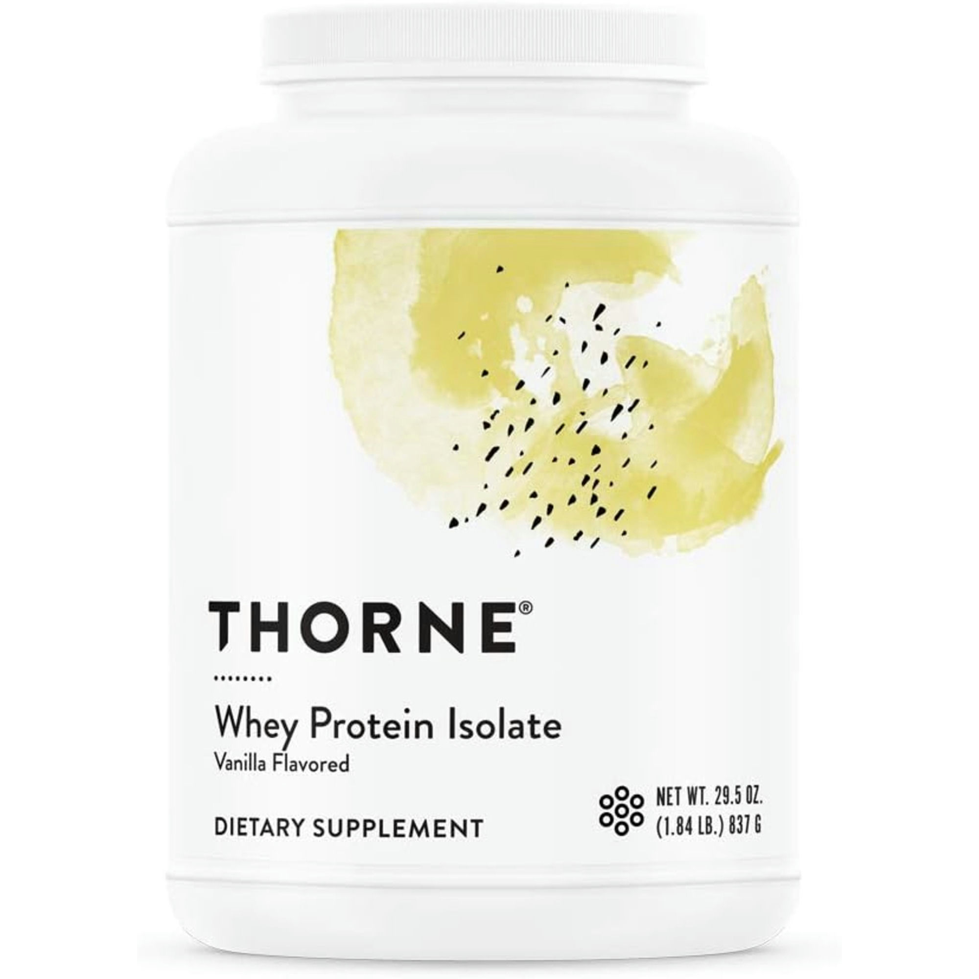 MFI Medical 쏜 리서치 Thorne, 분리 유청 단백질, 바닐라, 837g (1.84 lb)