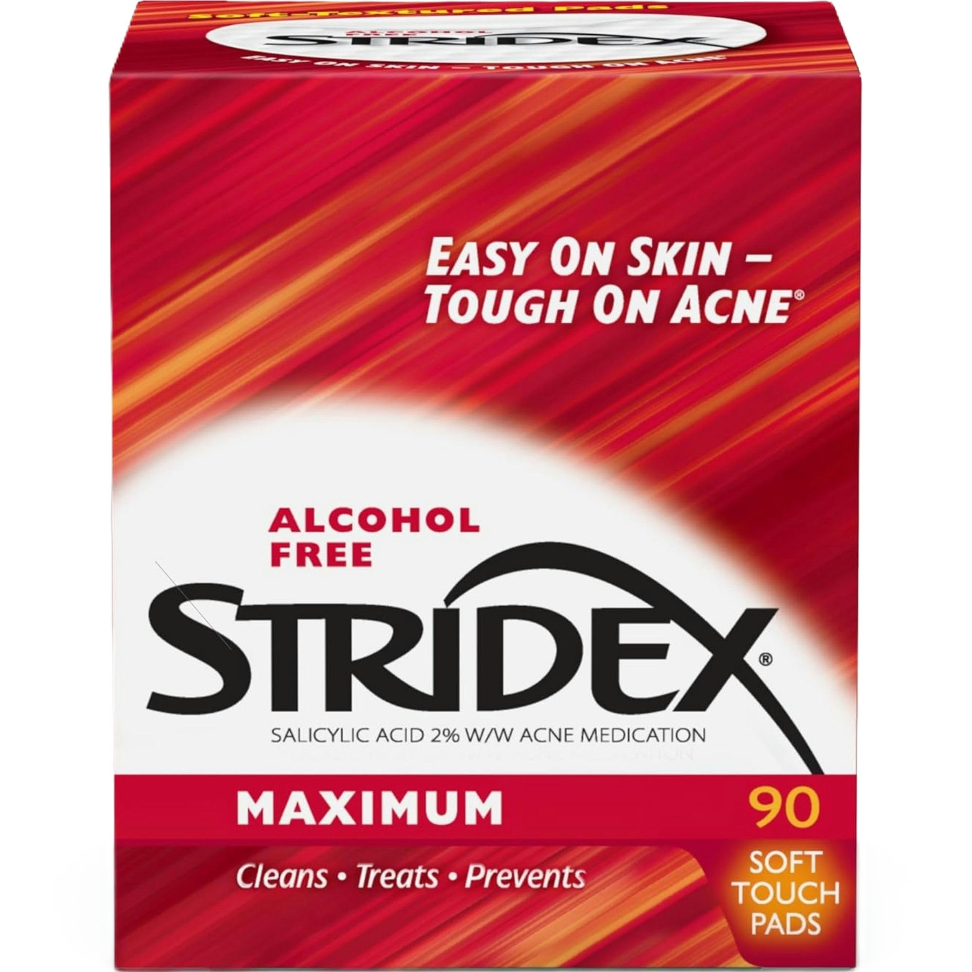 Stridex Maximum Medicated Acne Pads | Shop at Carewell