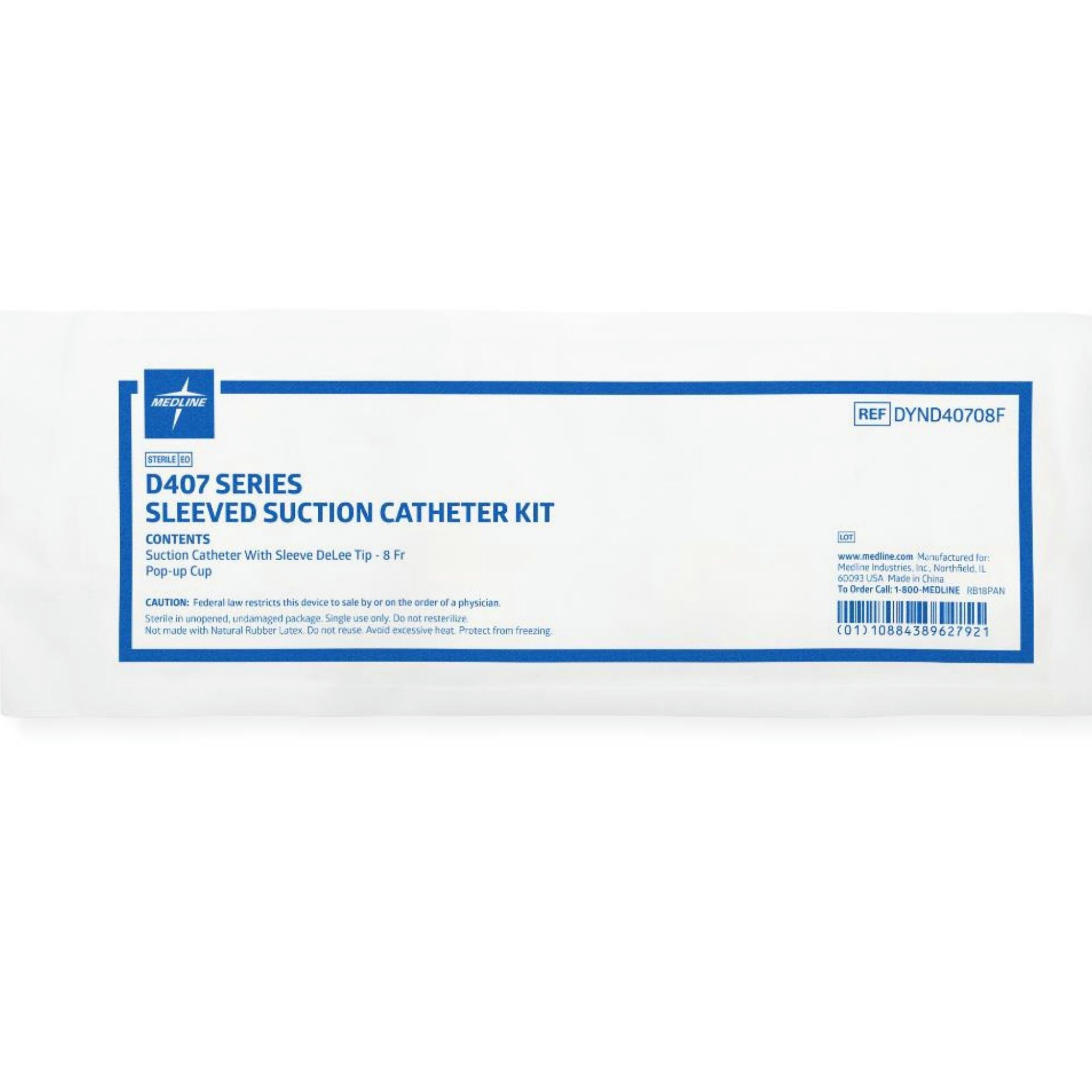Medline Open-Suction Sleeved Catheters, Whistle Tip