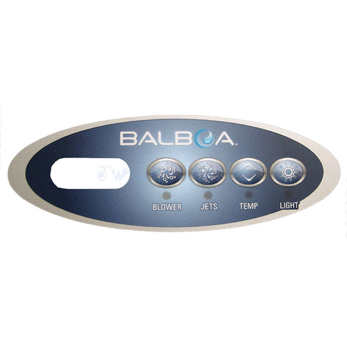 11095 Jacuzzi Mini-Oval LCD Balboa Overlay