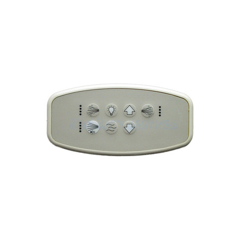 EJ15969 Jacuzzi Designer IV 7 Button Control Panel, Oyster