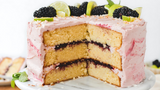 Blackberry Lime Layer Cake