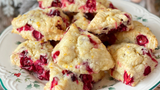 Cranberry–Blood Orange Mini Scones