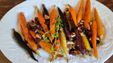 Maple Balsamic Glazed Carrots