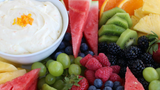 Orange Balsamic Cream Cheese Fruit Dip
