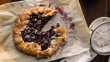 Rustic Mixed Berry Galette with Balsamic