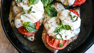 Avocado Caprese Skillet Chicken Avocado Caprese Skillet Chicken