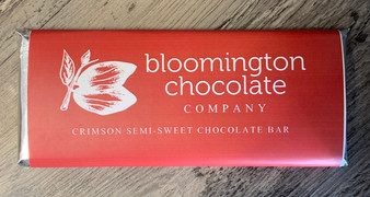 Crimson Semi-Sweet Chocolate Single Bar