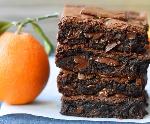 Blood Orange Brownie Blood Orange Brownie