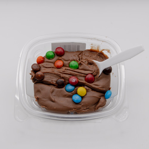 Fudge in a Cup - Chocolate with M&Ms