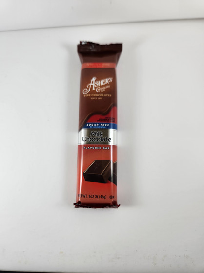 Asher's Sugar Free Milk Chocolate Bar