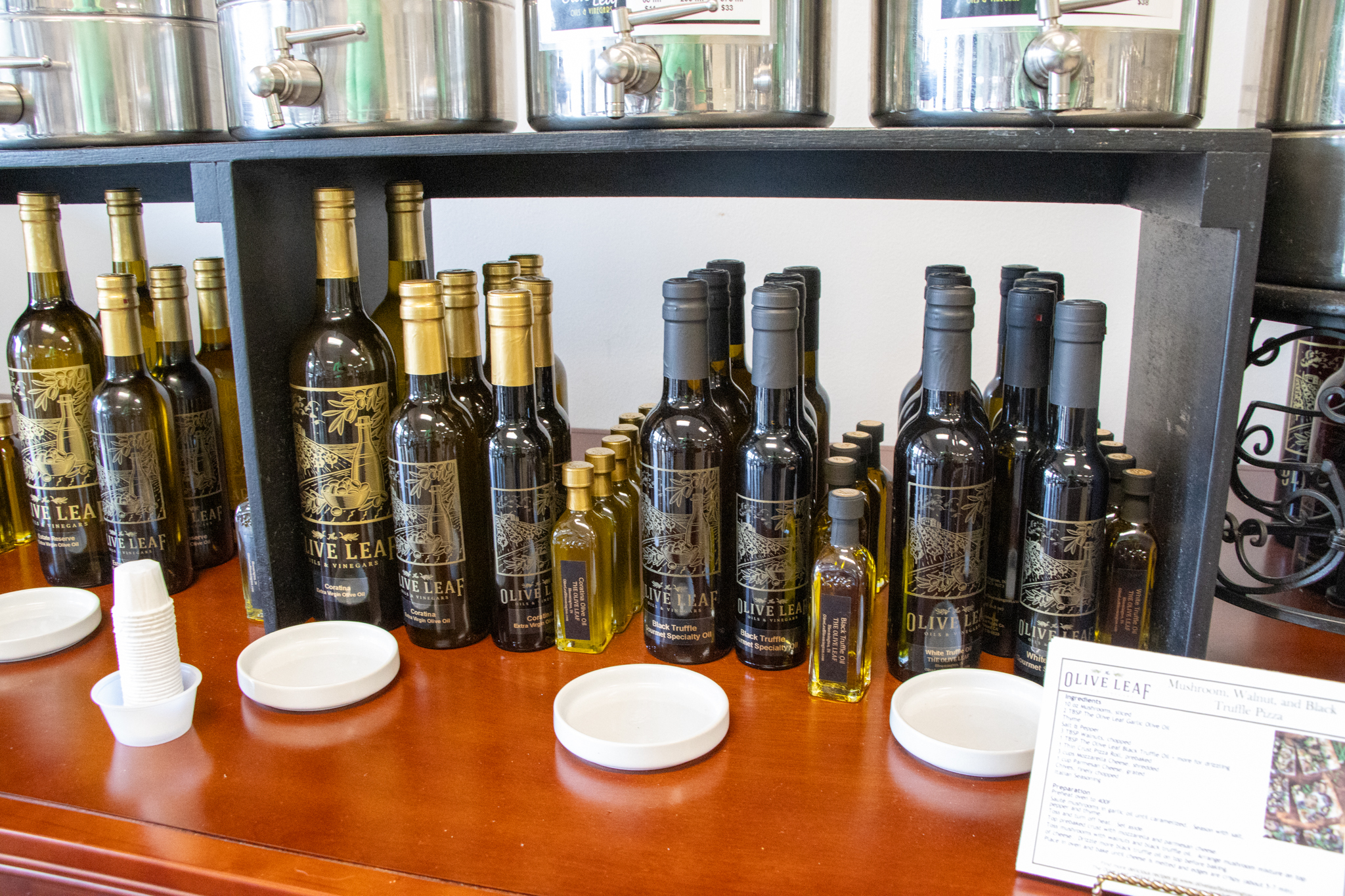 Olive Leaf Black Truffle Oil
