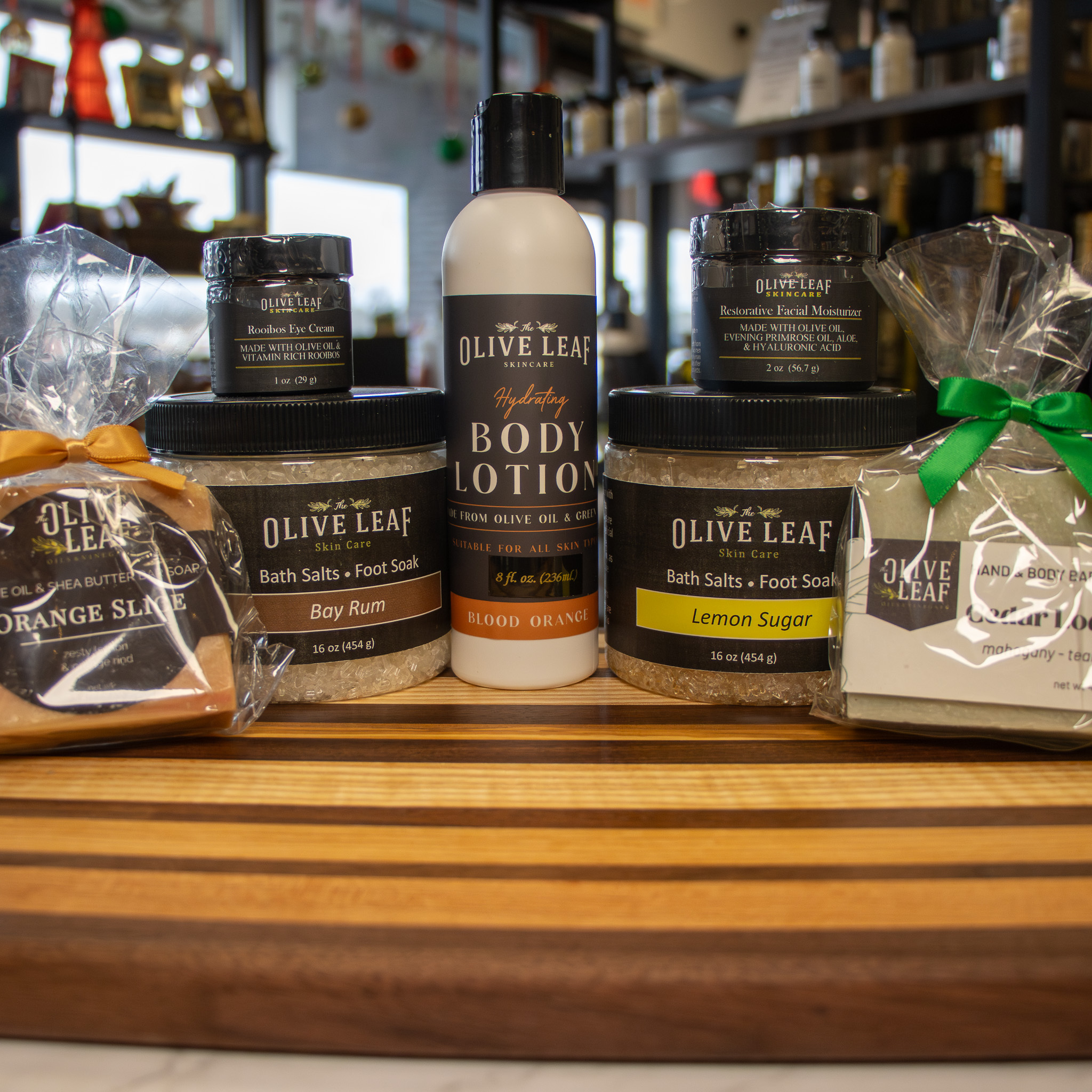 Olive Leaf Skincare Products
