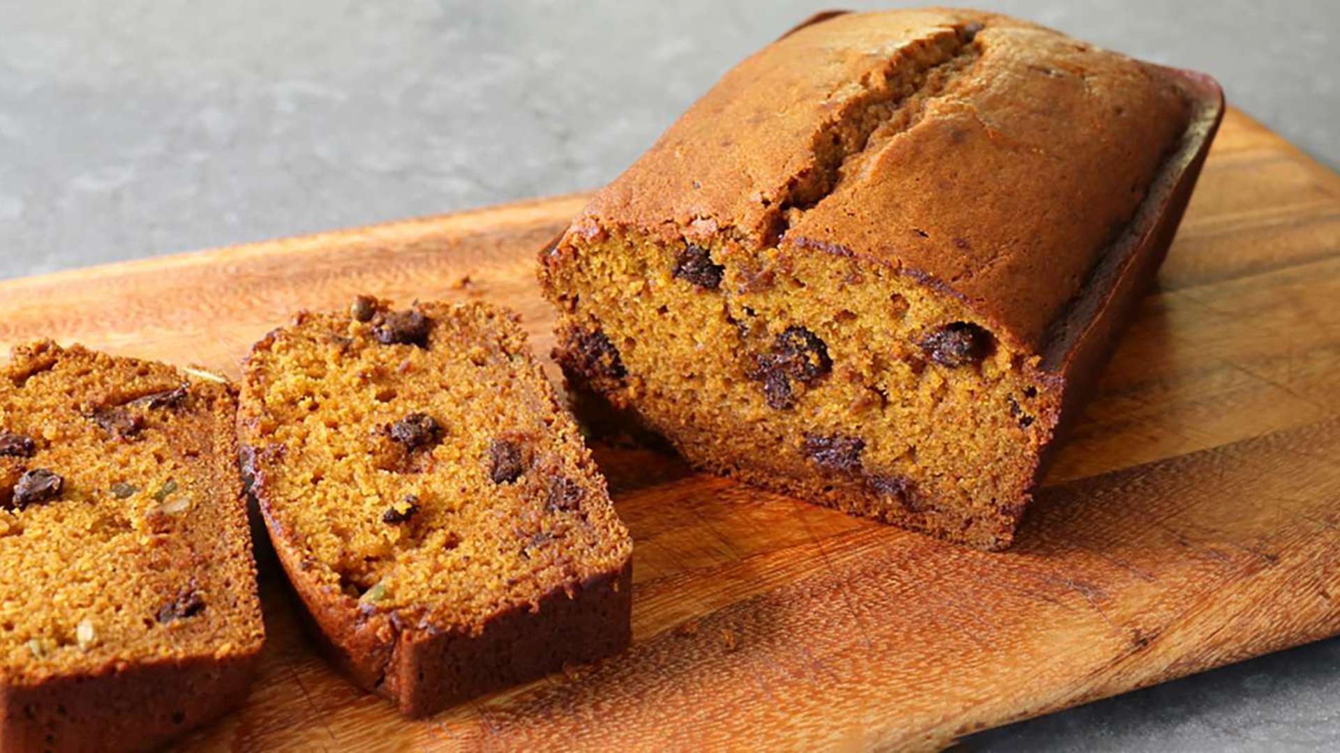 Chocolate Chip Pumpkin Bread
