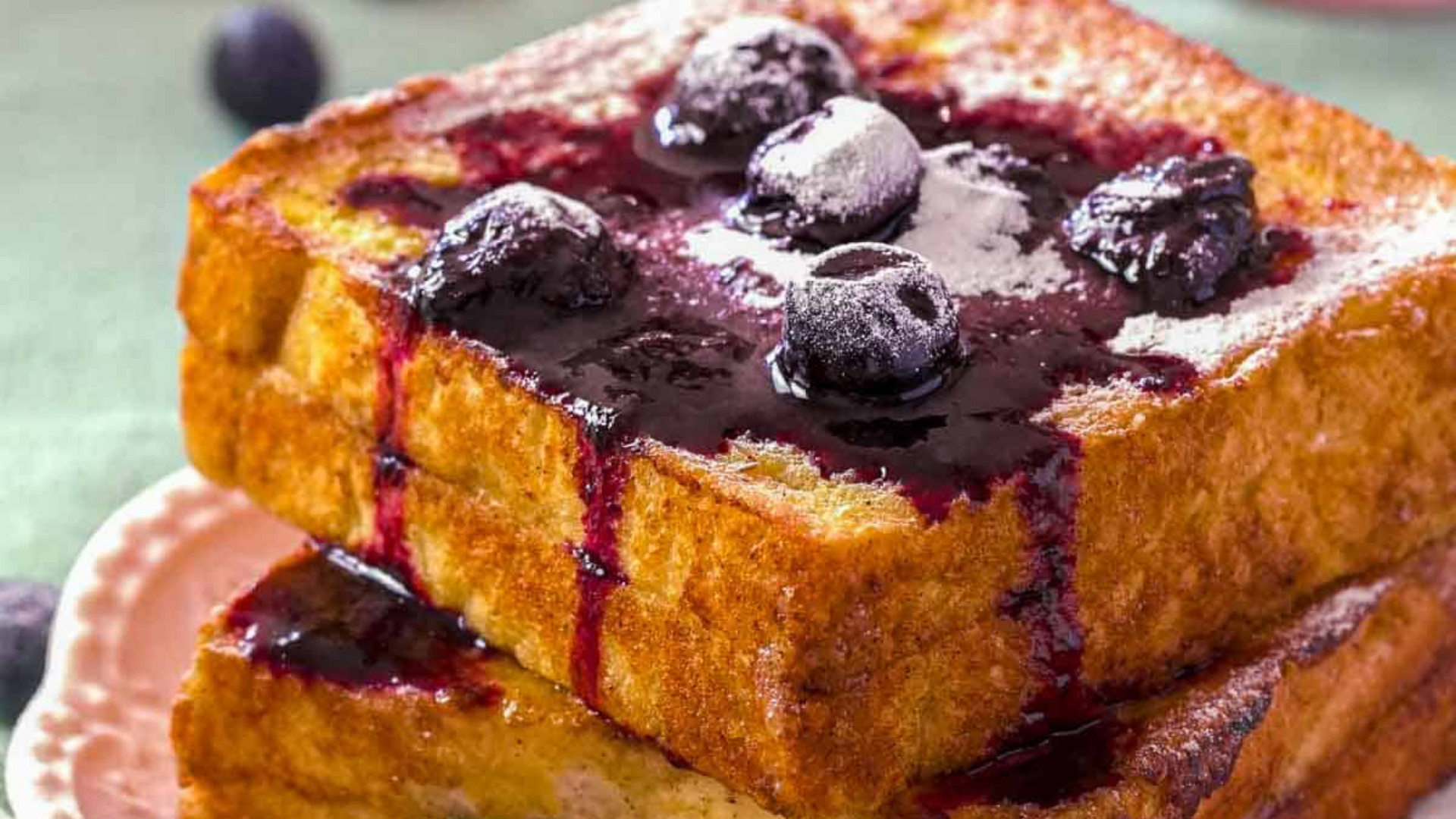 Lemon–Blueberry French Toast