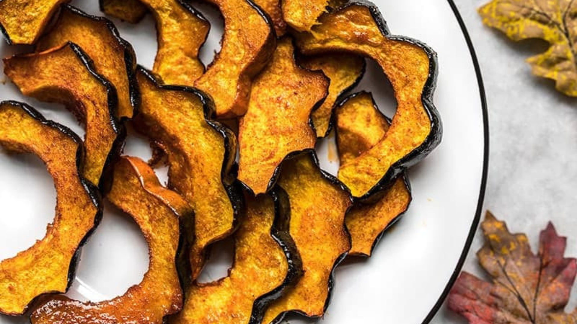 Maple Baked Acorn Squash