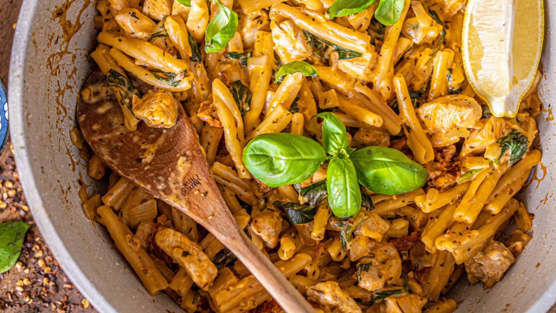 Tuscan Herb One-Pot Penne
