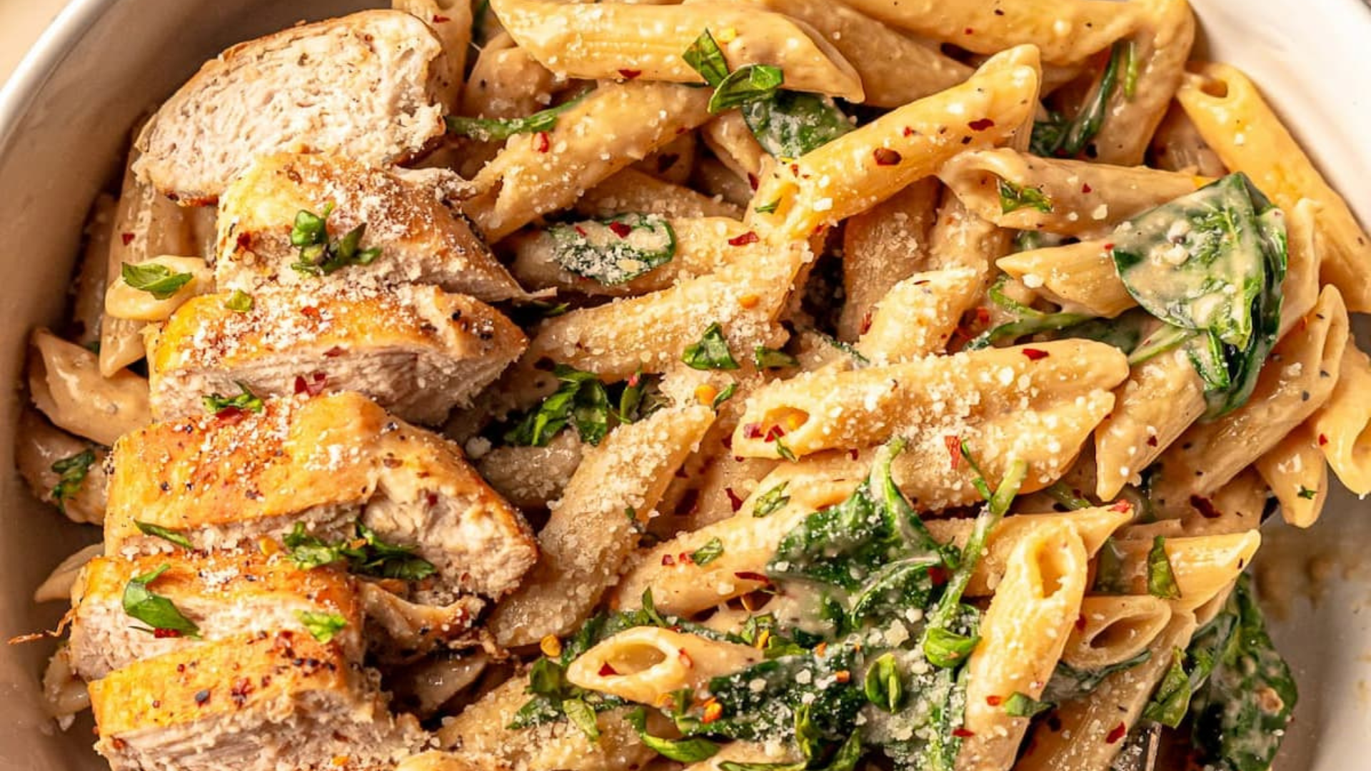 Weeknight Garlic & Herb Chicken Pasta