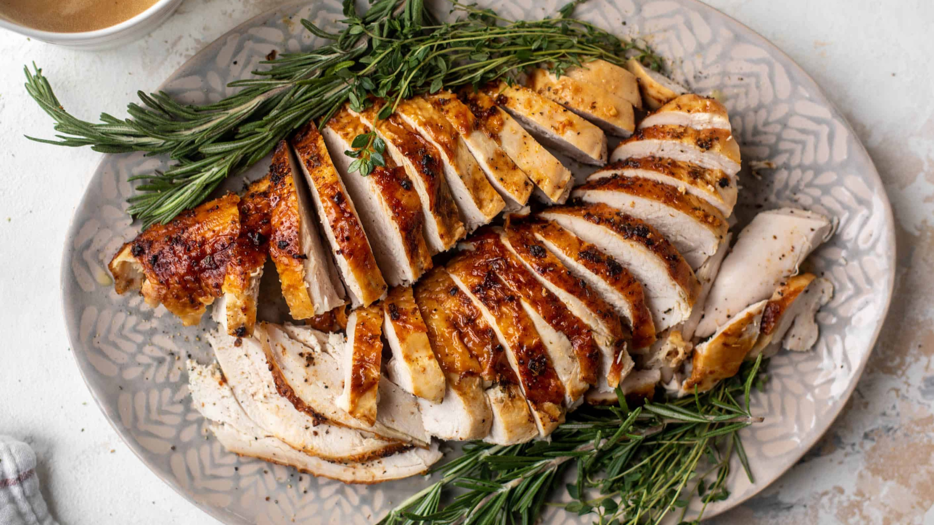 Simple, Moist Turkey Breast - Olive Leaf Bloomington