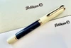 Pelikan M800 Special Edition Cream Blue Fountain Pen Medium Nib
