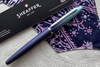Sheaffer VFM Expressions Blue and Purple Pearlised Gradient Rollerball Pen